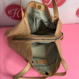 American leather Tan Shoulder Bag